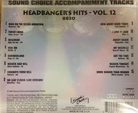 Karaoke Spotlight Series: Pop/Rock: Headbanger's Hits Volume 12 w/ Artwork