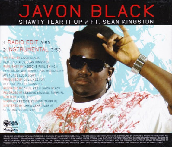 Javon Black: Shawty Tear It Up Promo