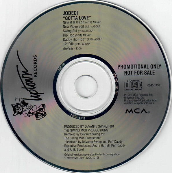 Jodeci: Gotta Love 6-Track Promo w/ No Artwork