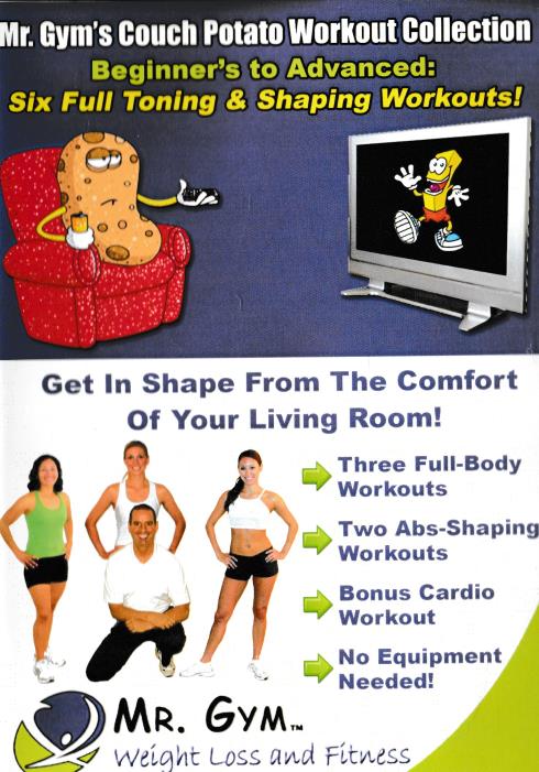 Mr. Gym's Couch Potato Workout Collection 2-Disc Set