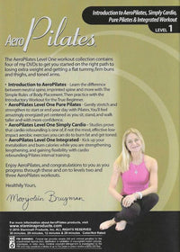 Aero Pilates: Introduction To Pilates, Simply Cardio, Pure Pilates & Integrated Workout Level 1 4-Disc Set