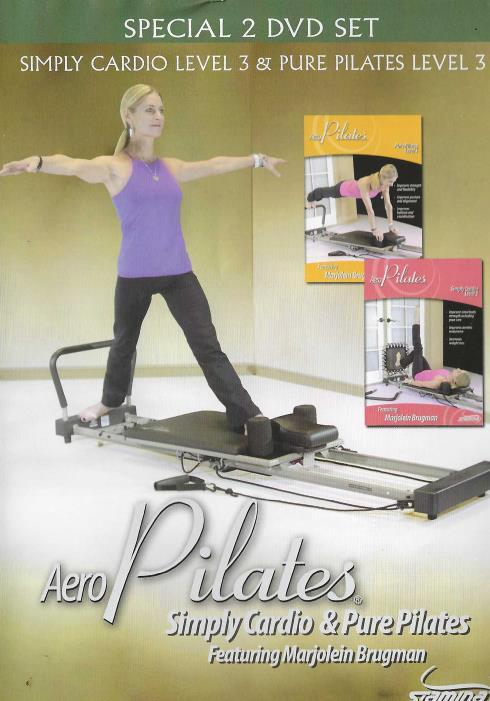 Aero Pilates: Simply Cardio & Pure Pilates Level 3 2-Disc Set –  NeverDieMedia