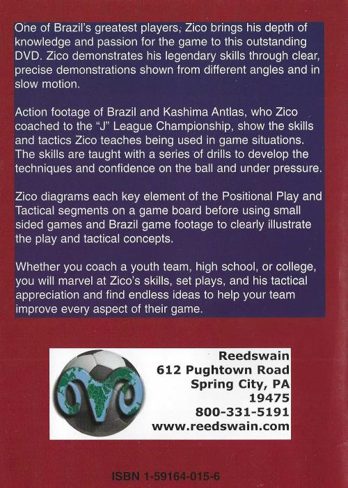 Brazilian Soccer: Skills And Tactics With Zico: Positional Play