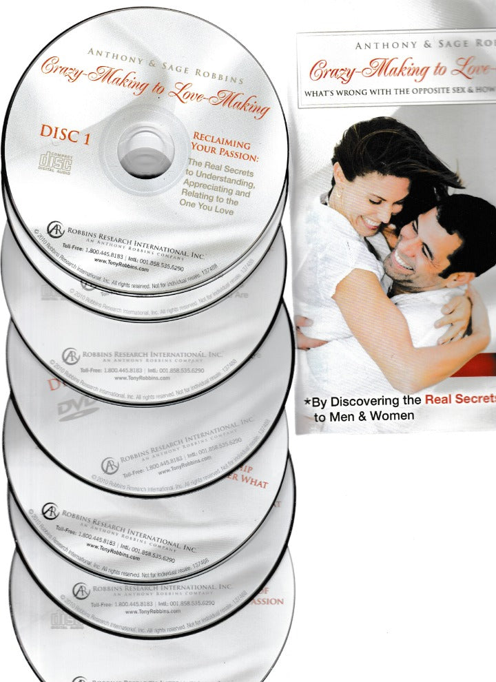 Crazy-Making To Love Making: Reclaiming Your Passion 7-Disc Set & Action Book w/ No Artwork
