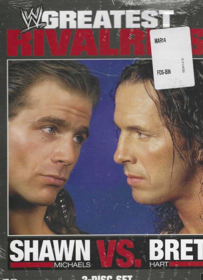 WWE: Greatest Rivalries: Shawn Michaels Vs. Bret Hart 3-Disc Set
