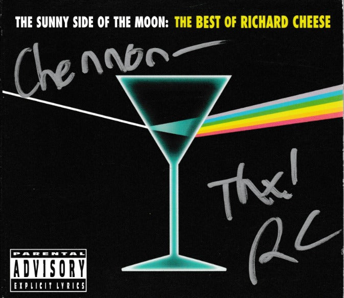 Richard Cheese: The Sunny Side Of The Moon: The Best Of Richard Cheese w/ Autographed Artwork