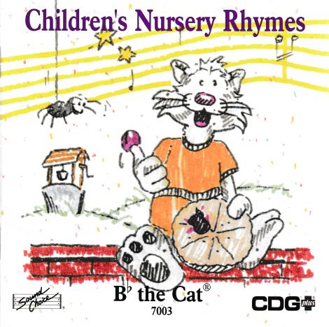Children's Nursery Rhymes: B Flat The Cat w/ Artwork
