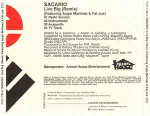 Sacario: Live Big Remix Promo