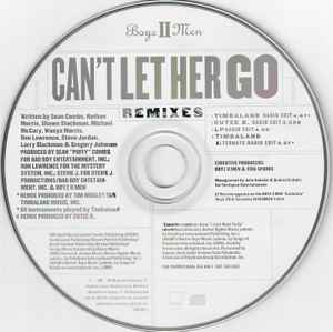 Boyz II Men: Can't Let Her Go: Remixes Promo