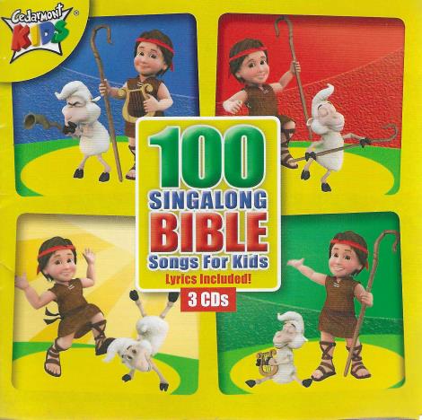 100 Singable Bible Songs For Kids 3-Disc Set