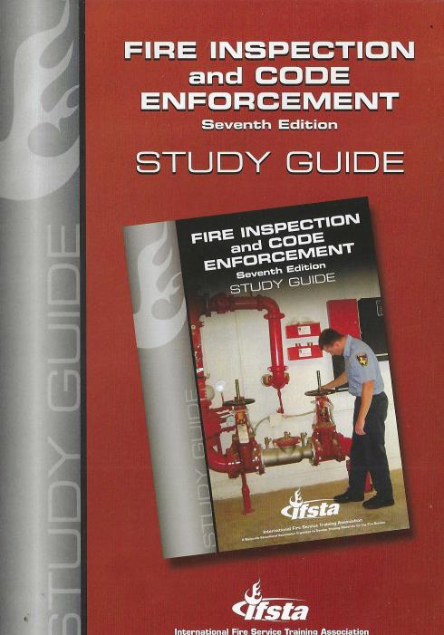Fire Code Inspection Books Fire Inspection And Code Enforcement: Study Guide 7th Edition ...