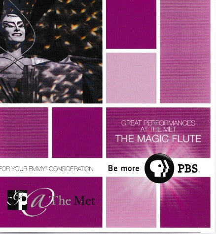 Great Performances At The Met: The Magic Flute: For Your Consideration