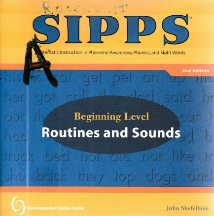 SIPPS: Beginning Level: Routines & Sounds 2nd Edition