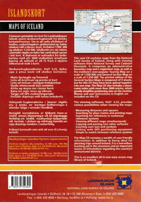 Maps Of Iceland 1: 1:250,000/1:500,000 w/ Manual