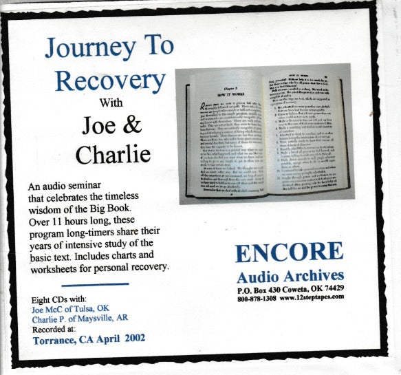 Journey To Recovery With Joe & Charlie Torrance, CA April 2002