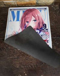 Playmat: The Quintessential Quintuplets Card Game: Miku Nakano Sept 9 2020