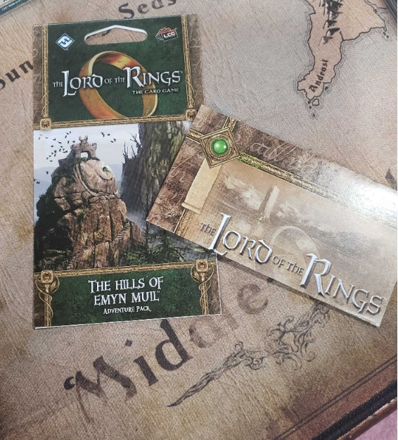 The Lord Of The Rings: The Card Game: The Hills Of Emyn Muil Campaign Sheet Only