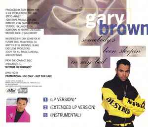 Gary Brown: Somebody's Been Sleepin' In My Bed Promo