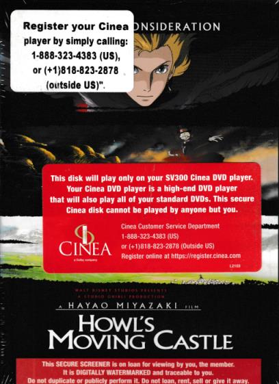 Howl's Moving Castle: For Your Consideration