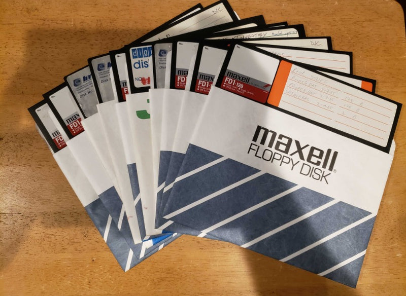 Maxell Floppy Disk: 10 8