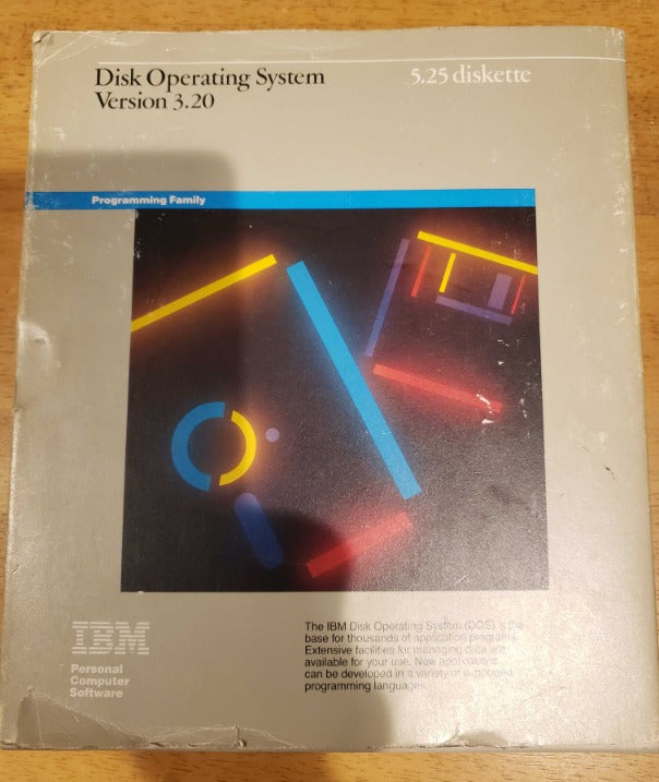 IBM Disk Operating System Version 3.20 w/ Manual