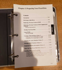 IBM Disk Operating System Version 3.20 w/ Manual