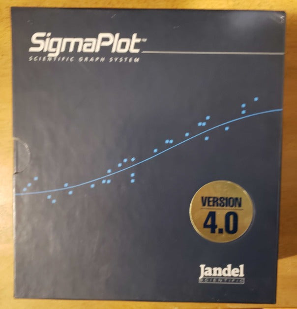 SigmaPlot: Scientific Graph System 4.0 w/ Manual – NeverDieMedia