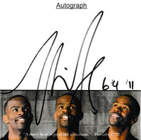 Michael Jr: Funny For A Reason w/ Autographed Artwork