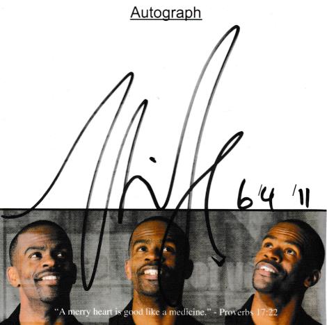 Michael Jr: Funny For A Reason w/ Autographed Artwork