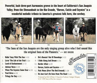 Sons Of The San Joaquin: Horses, Cattle And Coyotes w/ Autographed Artwork
