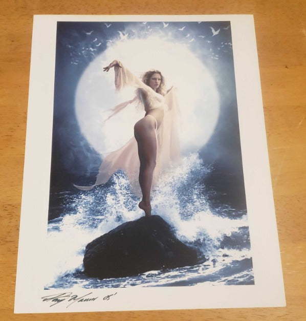 Tony Mauro Print: Lake Woman