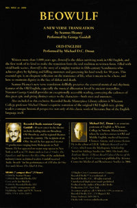 Beowulf: Recorded Books Masterpiece Library Limited Numbered Edition Unabridged