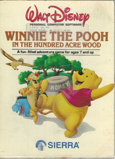 Walt Disney's Winnie The Pooh In The Hundred Acre Wood w/ Manual & Map