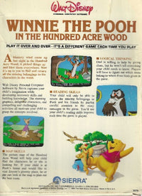 Walt Disney's Winnie The Pooh In The Hundred Acre Wood w/ Manual & Map