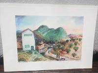 The Galilee In Water Colours Print Set