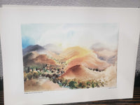 The Galilee In Water Colours Print Set