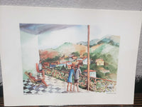 The Galilee In Water Colours Print Set