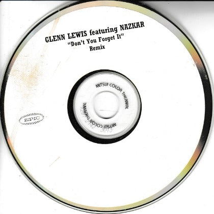 Glenn Lewis: Don't You Forget It: Remix Promo