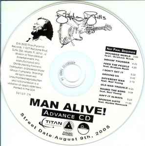 Stephen Stills: Man Alive! Advance Promo
