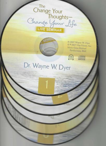 The Change Your Thoughts: Change Your Life Live Seminar 6-Disc Set w/ No Artwork