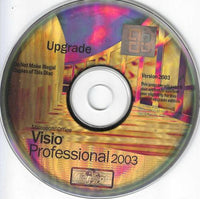 Microsoft Visio 2003 Pro Upgrade w/ Manual