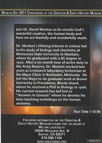 Creation & Earth History Museum: Museum Day Conference 2011: Fearfully & Wonderfully Made