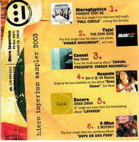 Hiero Imperium Sampler 2003 w/ Artwork