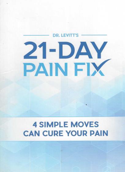 Dr. Levitt's 21-Day Pain Fix: 4 Simple Moves Can Cure Your Pain 4-Disc Set