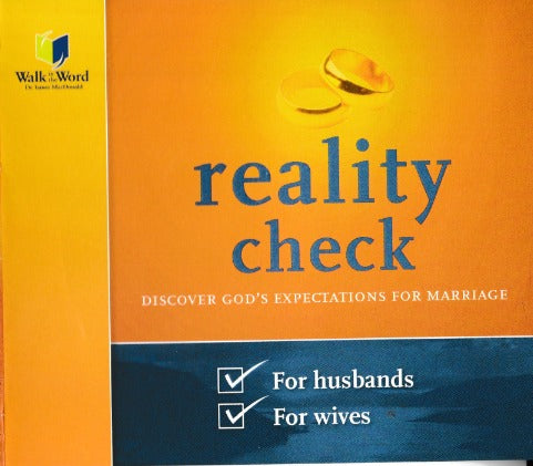 Reality Check: Discover God's Expectations For Marriage