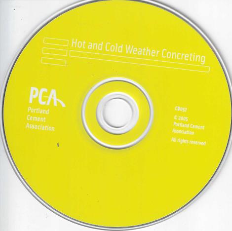 Hot And Cold Weather Concreting