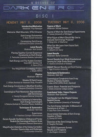 A Decade Of Dark Energy 2-Disc Set