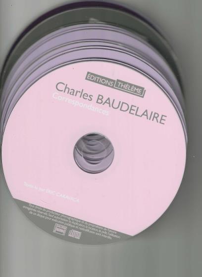 Charles Baudelaire: Audio Lot French 7-Disc Set w/ No Artwork