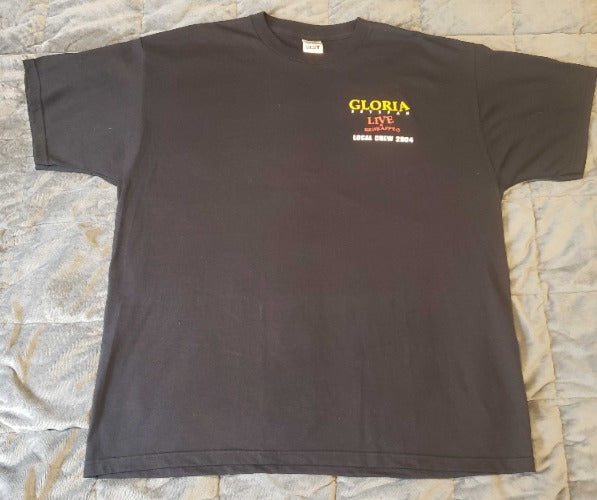 Gloria Estefan: Live & Re-wrapped Local Crew 2004 T-Shirt XL