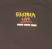 Gloria Estefan: Live & Re-wrapped Local Crew 2004 T-Shirt XL